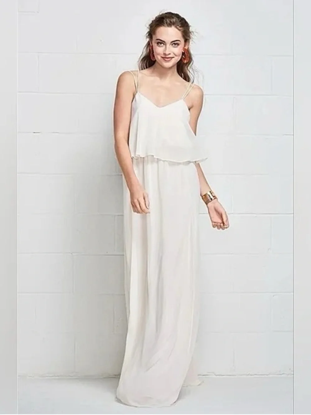 lace or crochet dresses Lime One Shoulder Short Sleeve Midi Dress Inverted Cap sleeves are left Pay With:$27.00 (Silkroll Fee: $0.68) Haute Monde Peach Corset